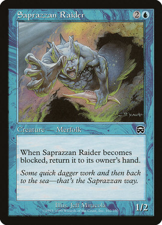 Saprazzan Raider [Mercadian Masques] | Exor Games Summserside