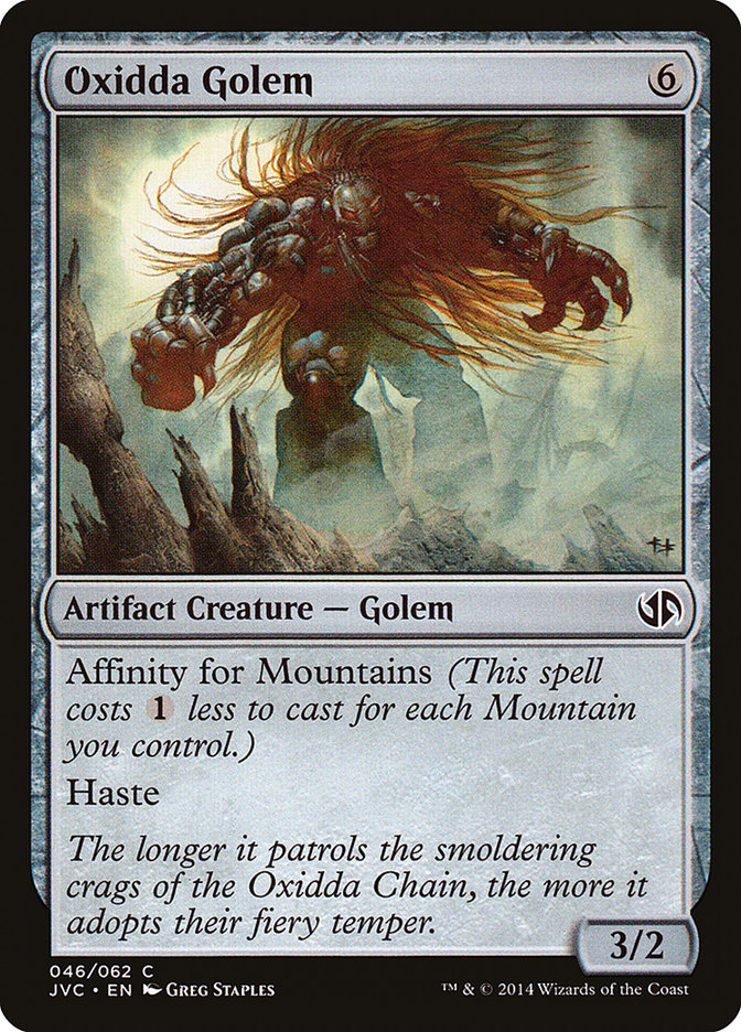 Oxidda Golem [Duel Decks Anthology] | Exor Games Summserside