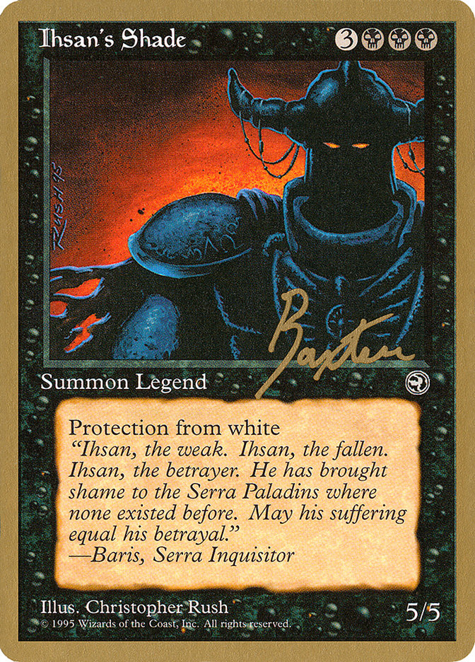 Ihsan's Shade (George Baxter) [Pro Tour Collector Set] | Exor Games Summserside