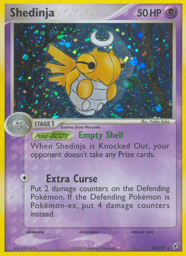 Shedinja (14/107) [EX: Deoxys] | Exor Games Summserside