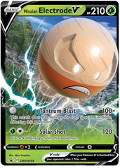 Hisuian Electrode V (SWSH294) (Jumbo Card) [Sword & Shield: Black Star Promos] | Exor Games Summserside