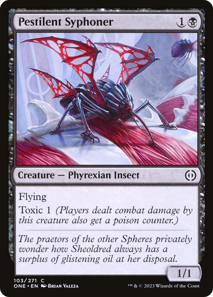 Pestilent Syphoner [Phyrexia: All Will Be One] | Exor Games Summserside