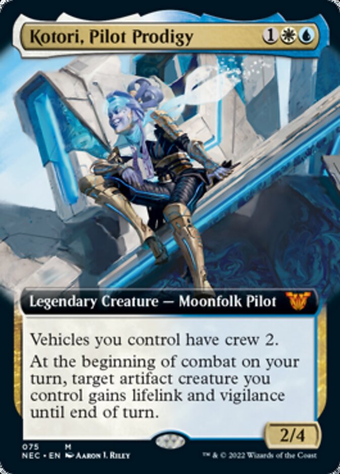 Kotori, Pilot Prodigy (Extended) [Kamigawa: Neon Dynasty Commander] | Exor Games Summserside