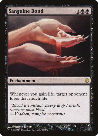 Sanguine Bond [Commander 2013] | Exor Games Summserside