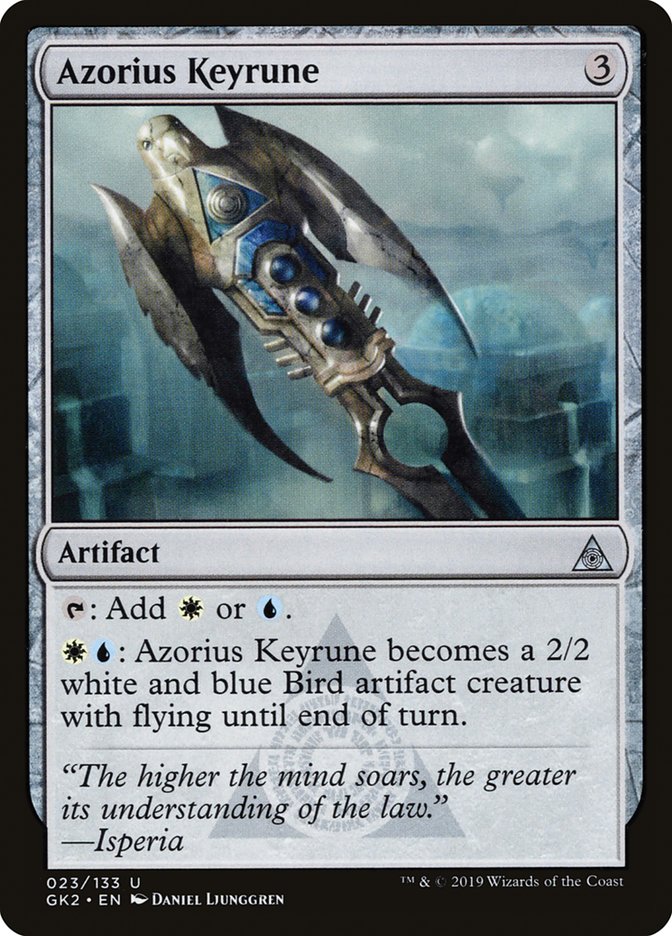 Azorius Keyrune [Ravnica Allegiance Guild Kit] | Exor Games Summserside