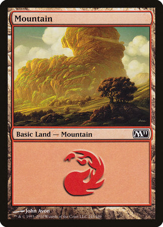 Mountain (243) [Magic 2011] | Exor Games Summserside