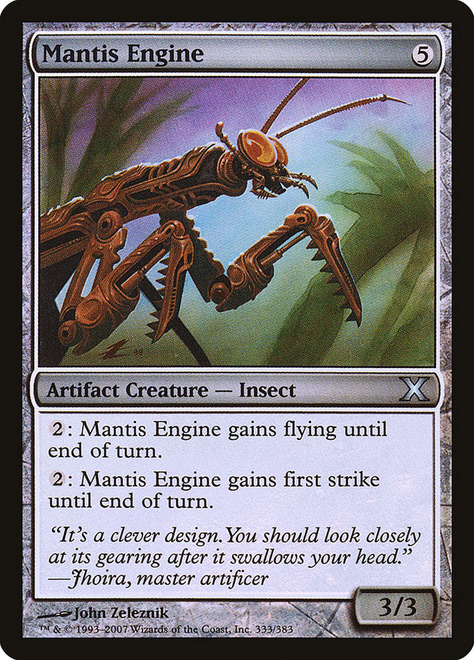 Mantis Engine (Premium Foil) [Tenth Edition] | Exor Games Summserside