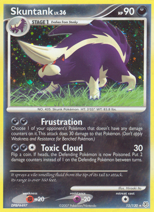 Skuntank (15/130) [Diamond & Pearl: Base Set] | Exor Games Summserside