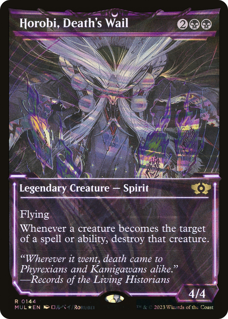 Horobi, Death's Wail (Halo Foil) [Multiverse Legends] | Exor Games Summserside