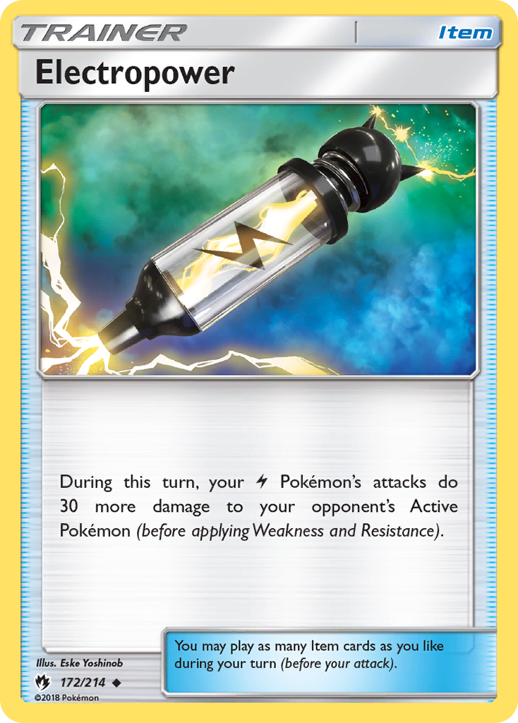 Electropower (172/214) [Sun & Moon: Lost Thunder] | Exor Games Summserside