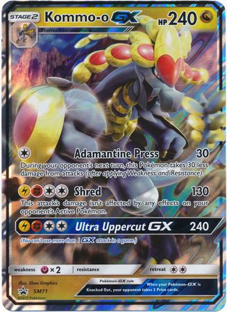 Kommo-o GX (SM71) (Jumbo Card) [Sun & Moon: Black Star Promos] | Exor Games Summserside