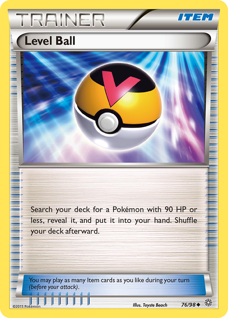 Level Ball (76/98) [XY: Ancient Origins] | Exor Games Summserside