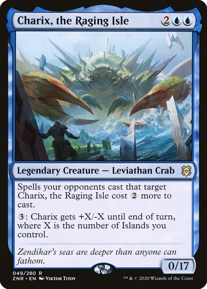 Charix, the Raging Isle (Promo Pack) [Zendikar Rising Promos] | Exor Games Summserside