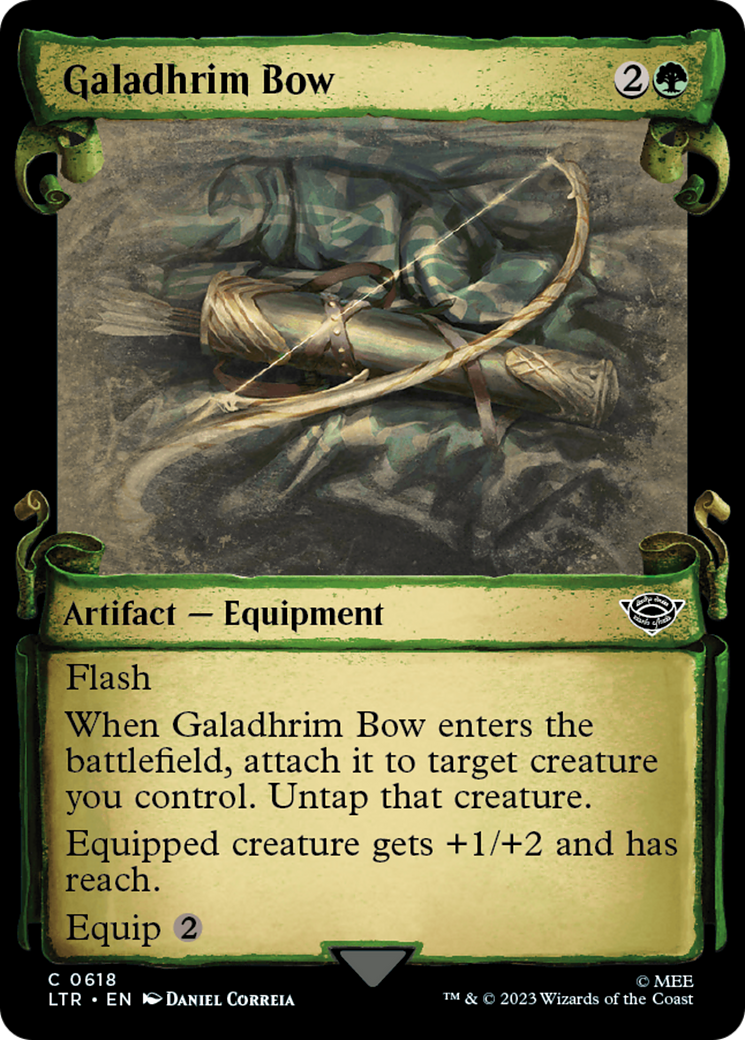 Galadhrim Bow [The Lord of the Rings: Tales of Middle-Earth Showcase Scrolls] | Exor Games Summserside