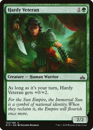 Hardy Veteran [Rivals of Ixalan] | Exor Games Summserside