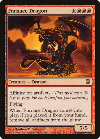 Furnace Dragon [Darksteel] | Exor Games Summserside