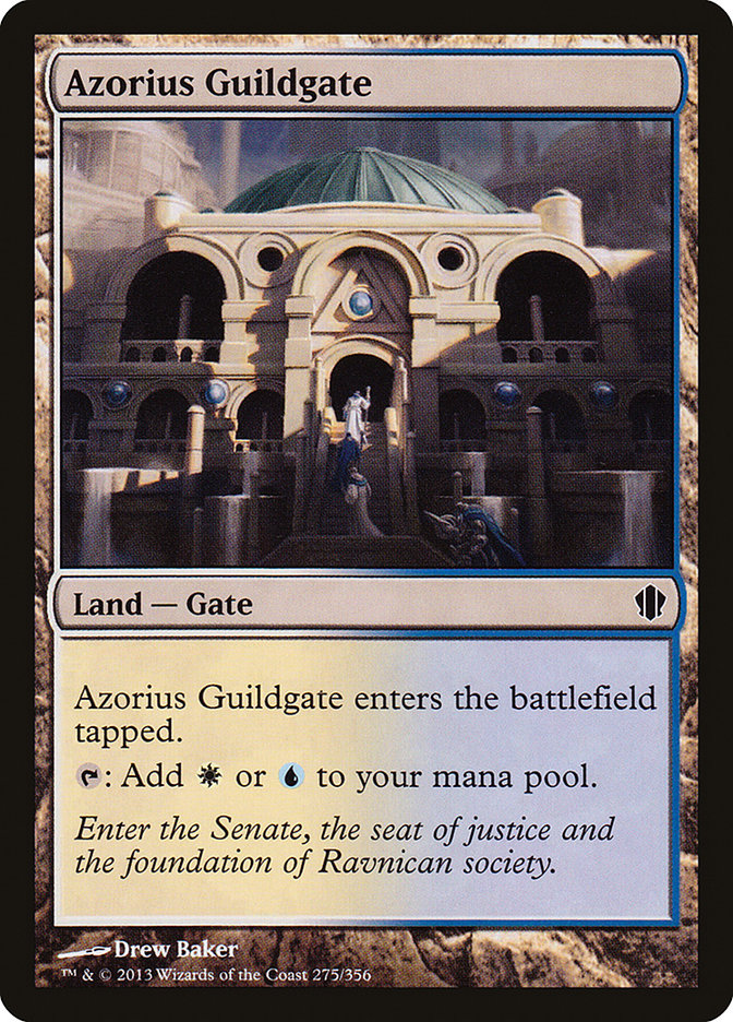 Azorius Guildgate [Commander 2013] | Exor Games Summserside