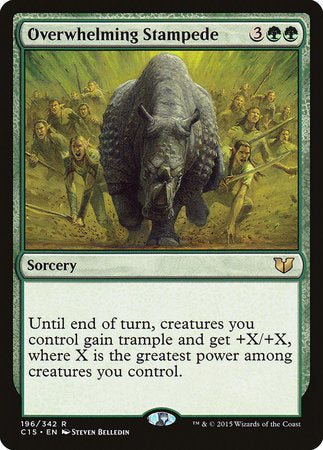 Overwhelming Stampede [Commander 2015] | Exor Games Summserside
