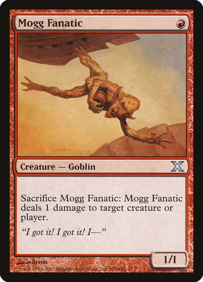 Mogg Fanatic [Tenth Edition] | Exor Games Summserside