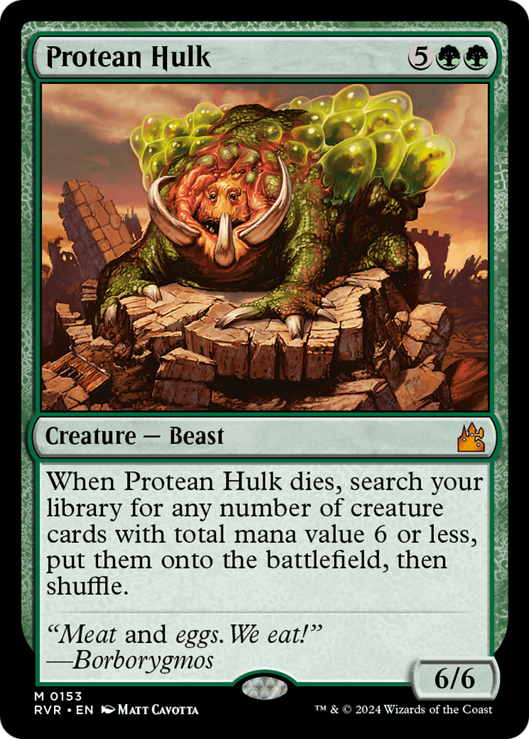 Protean Hulk [Ravnica Remastered] | Exor Games Summserside