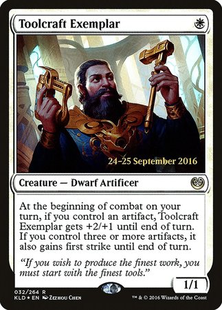 Toolcraft Exemplar [Kaladesh Promos] | Exor Games Summserside