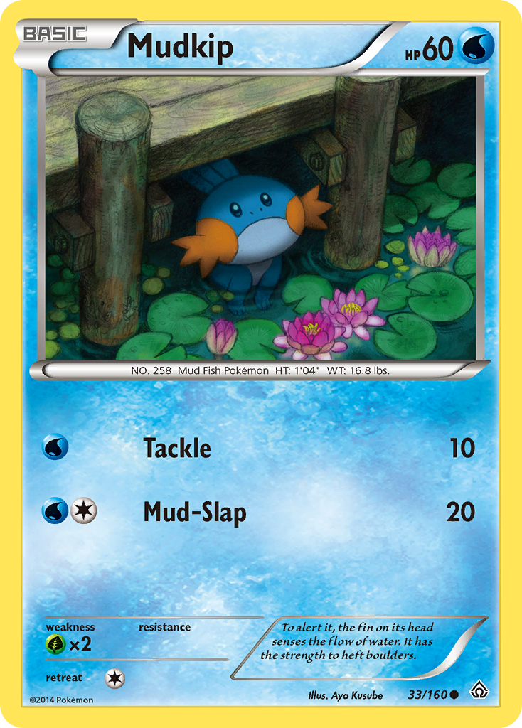 Mudkip (33/160) [XY: Primal Clash] | Exor Games Summserside