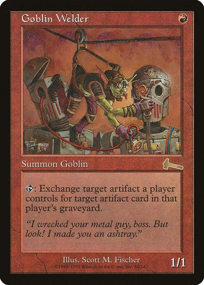 Goblin Welder [Urza's Legacy] | Exor Games Summserside