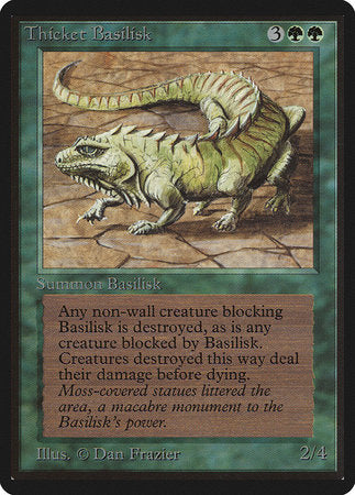 Thicket Basilisk [Limited Edition Beta] | Exor Games Summserside