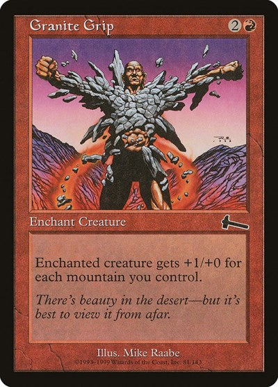 Granite Grip [Urza's Legacy] | Exor Games Summserside