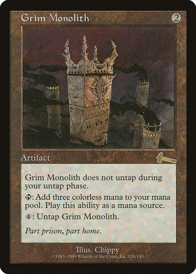 Grim Monolith [Urza's Legacy] | Exor Games Summserside