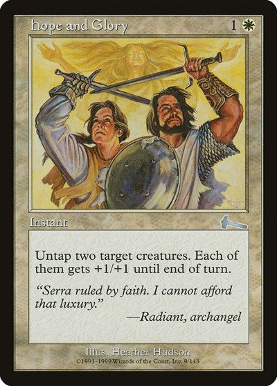 Hope and Glory [Urza's Legacy] | Exor Games Summserside