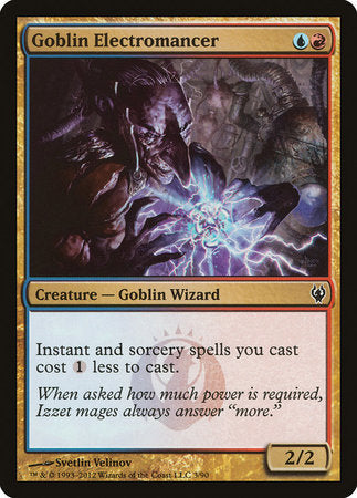 Goblin Electromancer [Duel Decks: Izzet vs. Golgari] | Exor Games Summserside