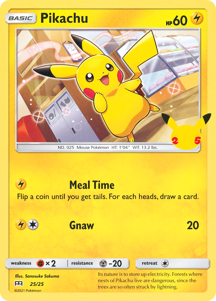 Pikachu (25/25) [McDonald's 25th Anniversary] | Exor Games Summserside