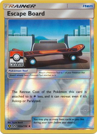 Escape Board (122a/156) (League Promo) [Sun & Moon: Ultra Prism] | Exor Games Summserside