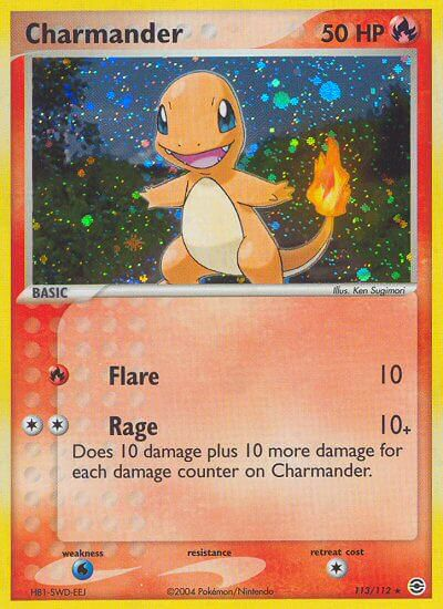 Charmander (113/112) [EX: FireRed & LeafGreen] | Exor Games Summserside