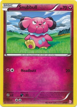 Snubbull (27/30) [XY: Trainer Kit - Sylveon] | Exor Games Summserside