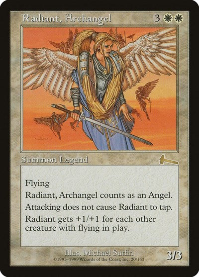 Radiant, Archangel [Urza's Legacy] | Exor Games Summserside