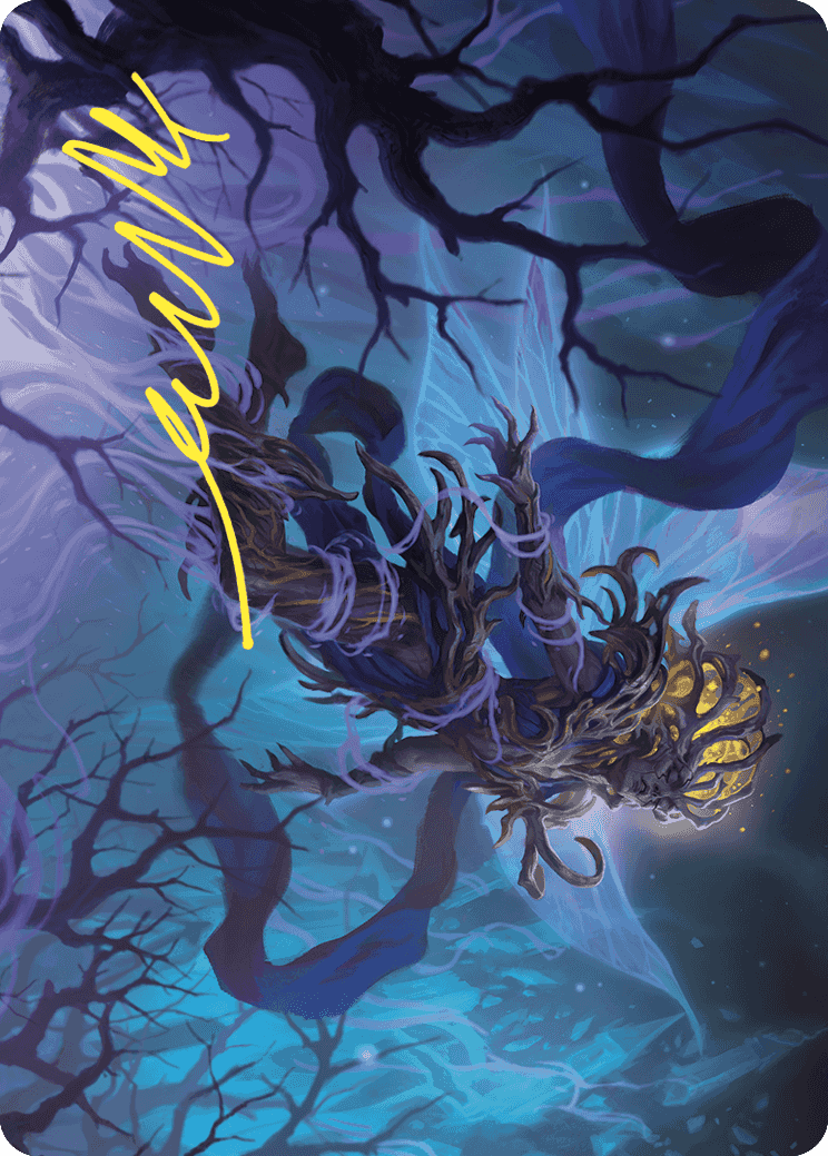 Sleep-Cursed Faerie Art Card (Gold-Stamped Signature) [Wilds of Eldraine Art Series] | Exor Games Summserside