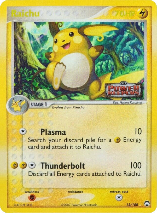 Raichu (12/108) (Stamped) [EX: Power Keepers] | Exor Games Summserside