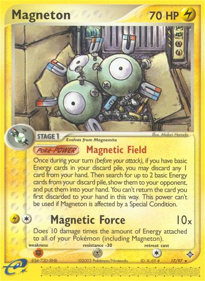 Magneton (17/97) [EX: Dragon] | Exor Games Summserside