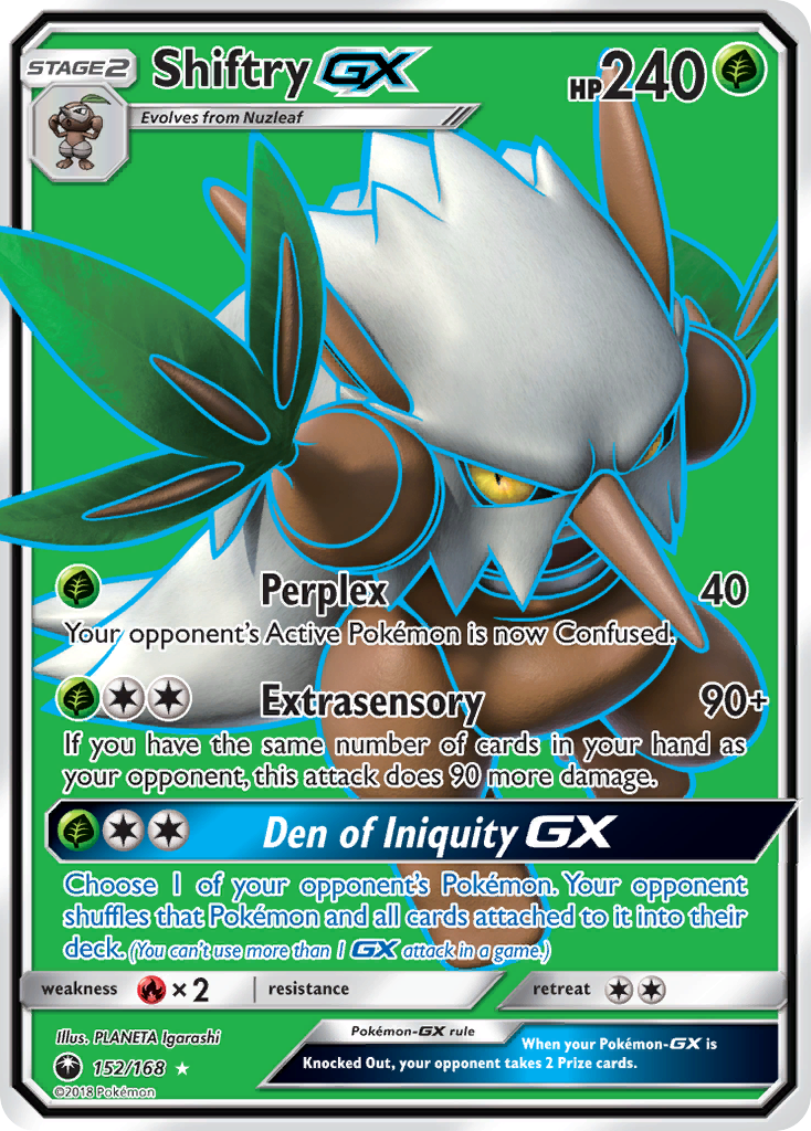 Shiftry GX (152/168) [Sun & Moon: Celestial Storm] | Exor Games Summserside