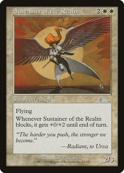 Sustainer of the Realm [Urza's Legacy] | Exor Games Summserside