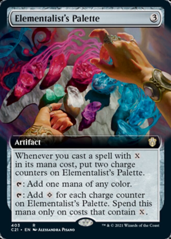 Elementalist's Palette (Extended) [Commander 2021] | Exor Games Summserside