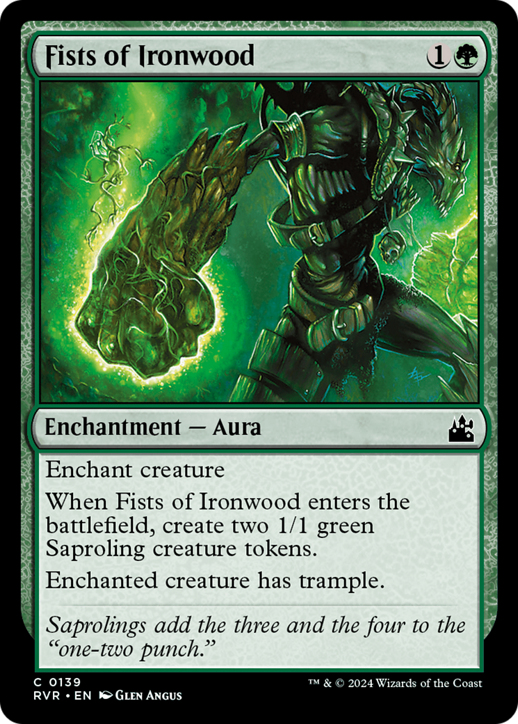 Fists of Ironwood [Ravnica Remastered] | Exor Games Summserside