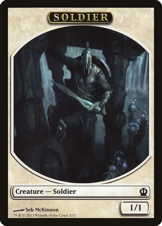 Soldier (2/11) [Theros Tokens] | Exor Games Summserside