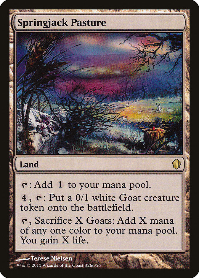 Springjack Pasture [Commander 2013] | Exor Games Summserside