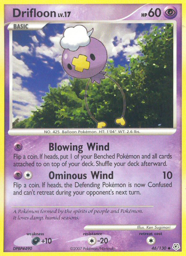 Drifloon (46/130) [Diamond & Pearl: Base Set] | Exor Games Summserside