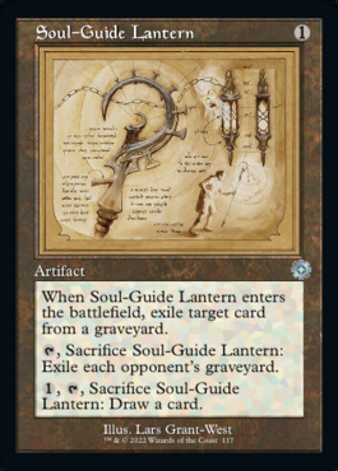 Soul-Guide Lantern (Retro Schematic) [The Brothers' War Retro Artifacts] | Exor Games Summserside