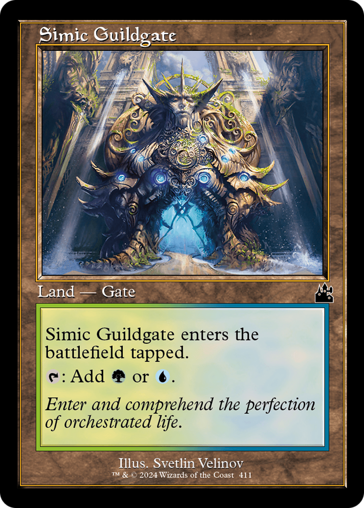 Simic Guildgate (Retro Frame) [Ravnica Remastered] | Exor Games Summserside
