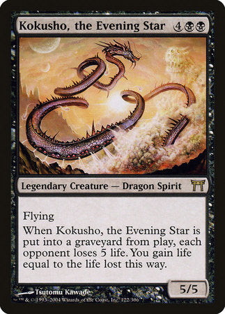 Kokusho, the Evening Star [Champions of Kamigawa] | Exor Games Summserside